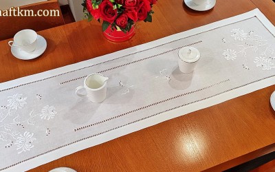 Piękny bieżnik  "Chryzantema"