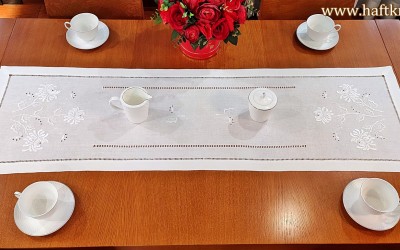 Piękny bieżnik  "Chryzantema"