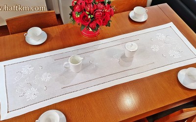 Piękny bieżnik  "Chryzantema"