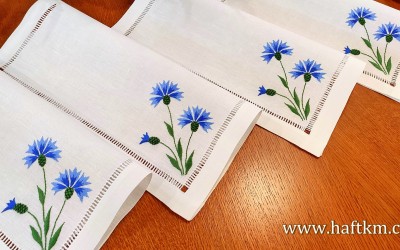 Ekskluzywne serwetki obiadowe " Chabry "