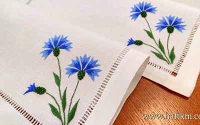 Ekskluzywne serwetki obiadowe " Chabry "