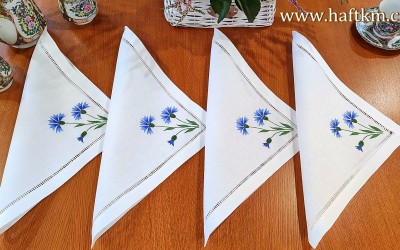 Ekskluzywne serwetki obiadowe " Chabry "