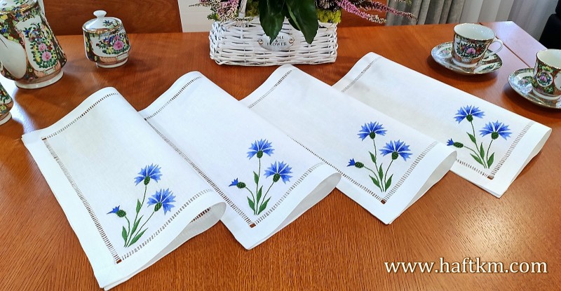 Ekskluzywne serwetki obiadowe " Chabry "