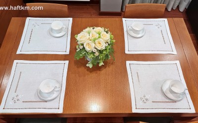 Ekskluzywne serwetki obiadowe " Kwiat toledo " 