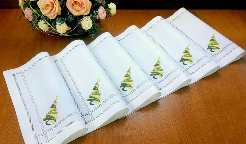 Ekskluzywne serwetki obiadowe " Choinka świąteczna " 