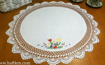 Ekskluzywna serweta " Wielkanocne bazie"