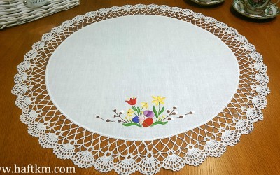 Ekskluzywna serweta " Wielkanocne bazie"