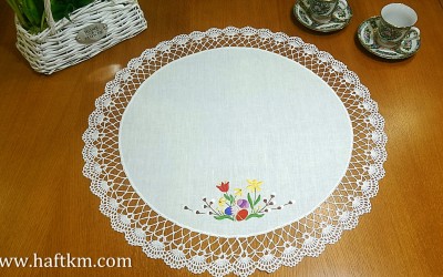 Ekskluzywna serweta " Wielkanocne bazie"