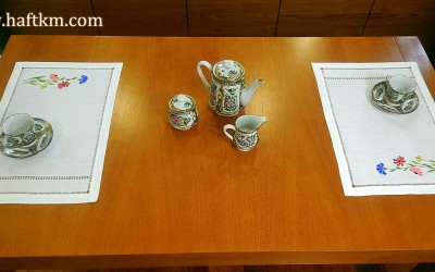 Piękna podkładka obiadowa " Polne kwiaty "