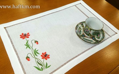 Śliczna podkładka obiadowa " Piękno górskich kwiatów "