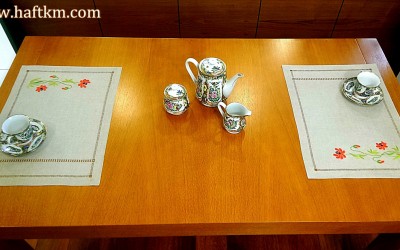 Śliczna podkładka obiadowa     " Piękno górskich kwiatów "