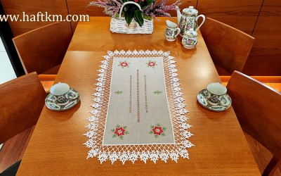 Bieżnik " Świąteczne gwiazdki"