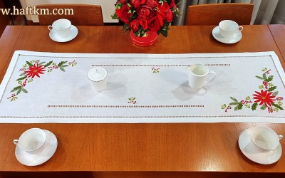 Ekskluzywny bieżnik  świąteczny " Gwiazda Betlejemska"