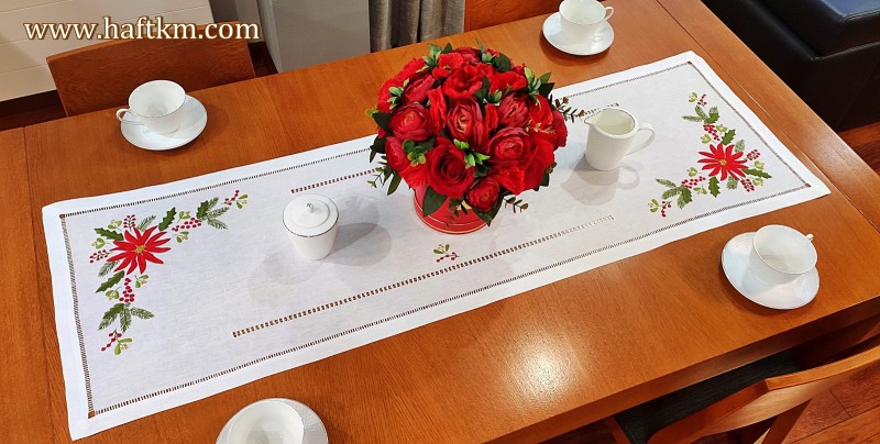 Ekskluzywny bieżnik  świąteczny " Gwiazda Betlejemska"