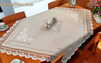 Ekskluzywny obrus " Róża makowska "