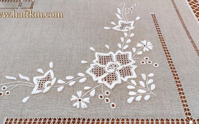 Ekskluzywny obrus " Róża makowska "