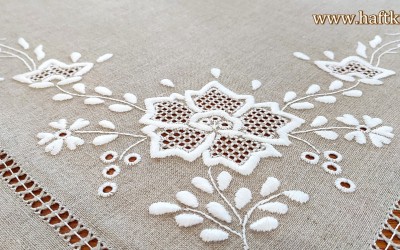 Ekskluzywny obrus " Róża makowska "