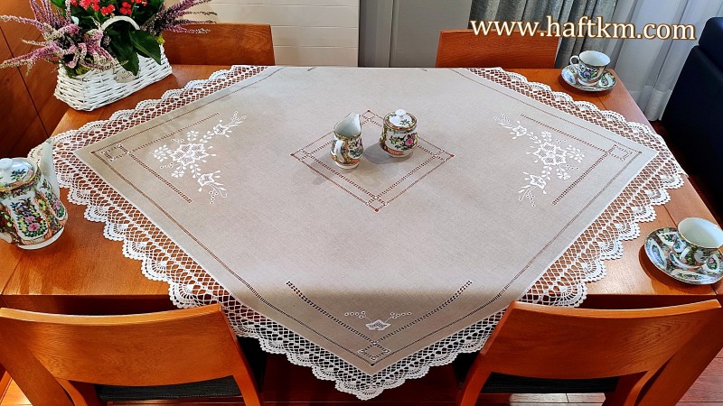 Ekskluzywny obrus " Róża makowska "