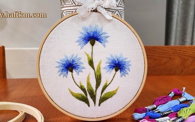 Obraz ręcznie haftowany 