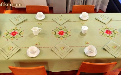  Obrus swiąteczny " Gwiazda Betlejemska"