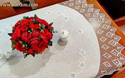 Ekskluzywny obrus "Różyczki toledo"