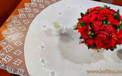 Ekskluzywny obrus "Różyczki toledo"