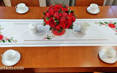 Ekskluzywny bieżnik świąteczny " Gwiazda Betlejemska"