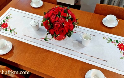 Ekskluzywny bieżnik świąteczny " Gwiazda Betlejemska"