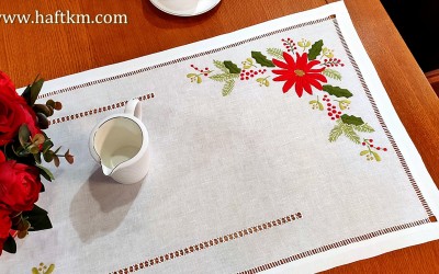 Ekskluzywny bieżnik  świąteczny " Gwiazda Betlejemska"