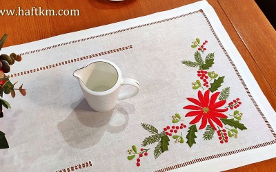 Ekskluzywny bieżnik świąteczny " Gwiazda Betlejemska"