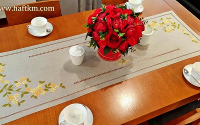 Elegancki bieżnik  " Kwitnąca gałązka "