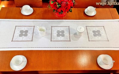 Zjawiskowy bieżnik " Urok haftu toledo "