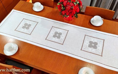 Zjawiskowy bieżnik " Urok haftu toledo "