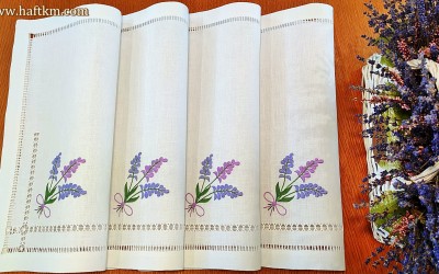 Piękne serwetki obiadowe " Lawenda "