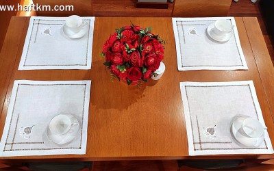 Ekskluzywne serwetki obiadowe " Tulipan " 