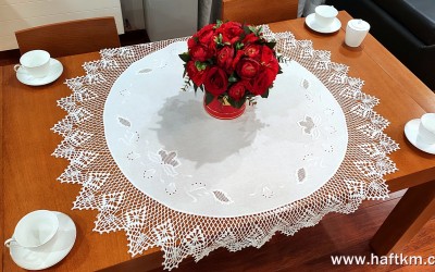 Ekskluzywny obrus lniany 