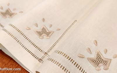 Eleganckie serwetki obiadowe " Różyczki toledo "