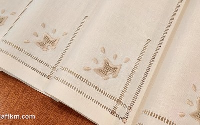 Eleganckie serwetki obiadowe " Różyczki toledo "