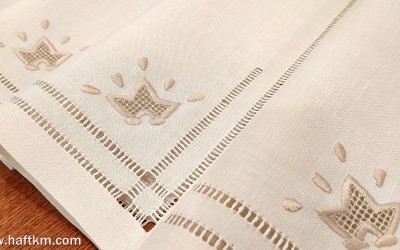 Eleganckie serwetki obiadowe " Różyczki toledo "