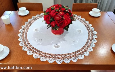 Elegancka serweta " Jaskra makowska "