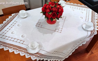 Ekskluzywna serweta z mereżką" Jaskra makowska "