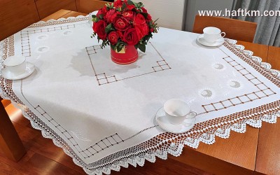 Ekskluzywna serweta z mereżką" Jaskra makowska "