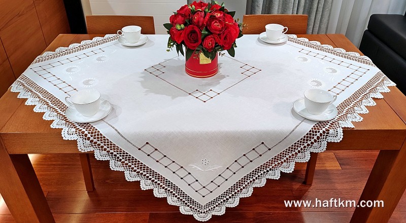 Ekskluzywna serweta z mereżką" Jaskra makowska "