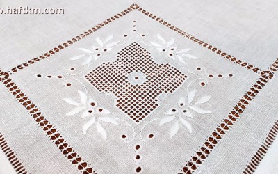 Wyjątkowy obrus " Urok haftu toledo "