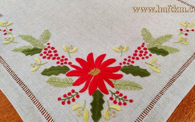 Ekskluzywny bieżnik  świąteczny " Gwiazda Betlejemska"