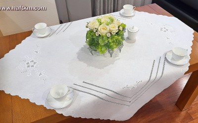 Elegancka serweta " Róża makowska "