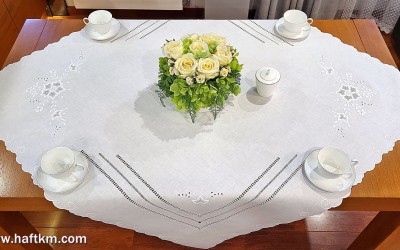 Elegancka serweta " Róża makowska "