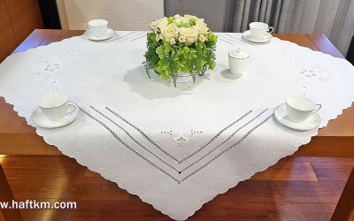 Elegancka serweta " Róża makowska "