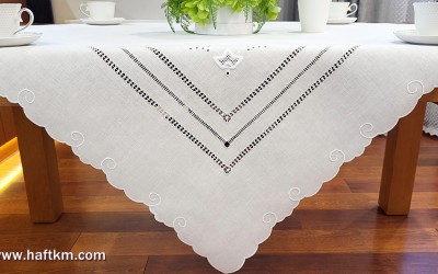 Elegancka serweta " Róża makowska "