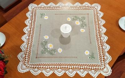 Elegancka serweta " Margerytki "
